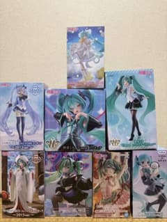 初音ミク フィギュア まとめ売り 8体セット 初音ミク フィギュア 8体セット まとめ売り - メルカリ