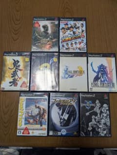 PlayStation2 소프트 9개 세트 정리 판매
