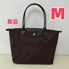 新品】 ロンシャン ル プリアージュ グリーンライン肩掛けM最新色モカ