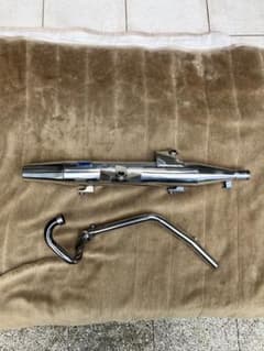 も*ぐ様 CT125ハンターカブ タケガワノーマルルックステンレスマフラーのサムネイル