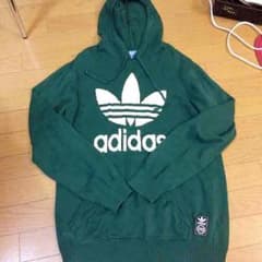 adidas パーカー  グリーン 正規品のサムネイル