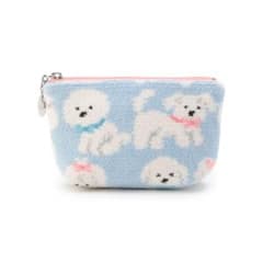 フェイラー ラブラリー モフモフワンチャン 舟型ポーチS WEB限定