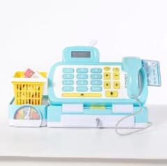 新品‼️スキャンしてショッピング！おしゃべりレジスター お店屋さんごっこのサムネイル