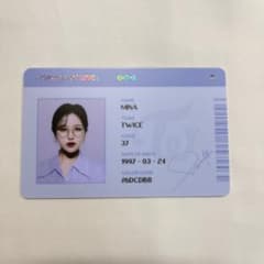 TWICE ミナ IDカード