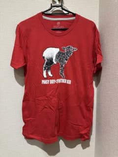 square 赤い羊とポルカドットデザインTシャツのサムネイル