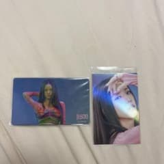 BLACKPINK ジスちゃん トレカ2枚セットのサムネイル