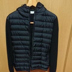 モンクレールニットダウン Sサイズ 黒のサムネイル