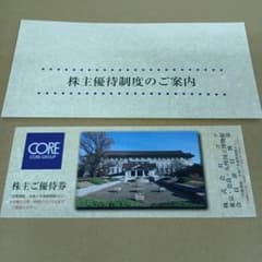 ㈱コア株主優待　国立博物館 優待券のサムネイル
