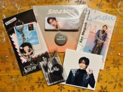 ◉Snow Man 目黒蓮 すのチルアクリルキーホルダー等公式グッズ5点セットのサムネイル