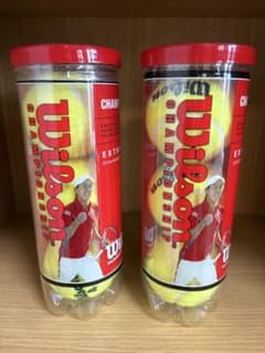 錦織圭選手パッケージ Wilson Championship テニスボール 2缶のサムネイル