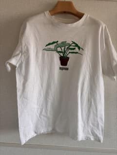 supreme 植物デザイン プラントTシャツ ホワイト - メルカリ