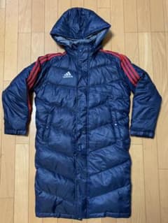 ままにゃんこ様 専用 [140]adidas アディダス ダウンベンチコートのサムネイル