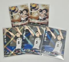 ハイキュー バボカ BREAK 赤葦京治 5枚セットのサムネイル