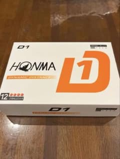 HONMA D1 ゴルフボール オレンジ 1ダースのサムネイル