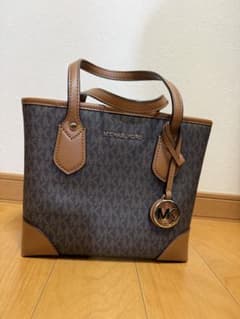 MICHAEL KORS 小型ハンドバッグ ブラウン/グレーのサムネイル