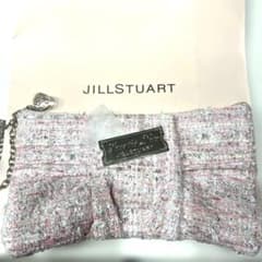 JILLSTUART ピンク ツイード クラッチバッグ&ショッパーのサムネイル
