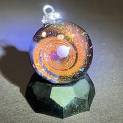 ハンドメイド】238.宇宙玉・チャーム 25mm - メルカリ