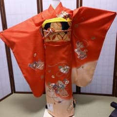 七五三、女物四ッ身着物，長襦袢 仕立て上り 新品未使用品 - メルカリ