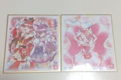プリキュア色紙art キュアホイップ 、キュアマカロン＆キュアショコラのサムネイル