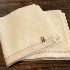 新品未使用今治ハンドタオル2枚（月末処分します）のサムネイル