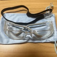 保護メガネ　ICL 白内障　メオガードネオ　サイズM ストラップ　袋付きのサムネイル