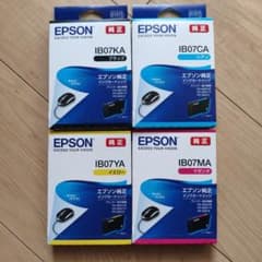 エプソン 純正 インク IB07 マウス 4色セット - メルカリ