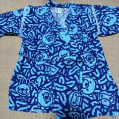 APE kids 120cm 甚平　上下セット　マイロ　祭りのサムネイル