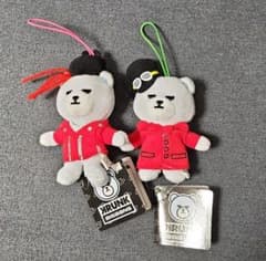 [BIGBANG KRUNK 마스코트 봉제 인형 2 개 세트] GD & TOP