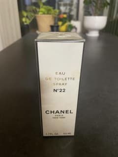 未使用品CHANEL N°22 Eau de Toilette 50ml - メルカリ