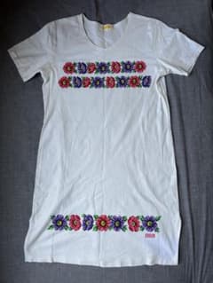 FEILER 花柄 半袖 Tシャツ ホワイトのサムネイル
