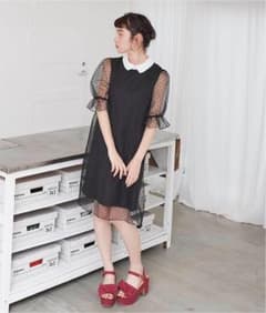 七分袖 ワンピースのサムネイル