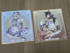 ホロライブ 色紙 天音かなた 大神ミオ 2枚セットのサムネイル