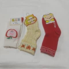 キッズ 靴下 3足セット 9-21cmのサムネイル