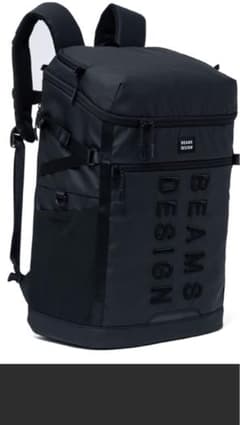 新品ビームスBEAMS DESIGN リュック黒バックパック（ノースフェイス