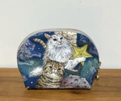 月あかりの猫 〜おとぎの国の猫と仲間たち 〜 内ポケットつきミニ