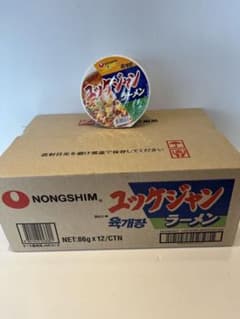 ユッケジャンラーメン　箱売り　韓国　ラーメン　カップラーメン　韓国食品のサムネイル