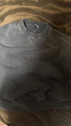 ENTIRE STUDIOS WASHED BLACK CREW スウェットのサムネイル