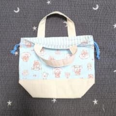 ティーカップくまちゃん　お弁当袋のサムネイル