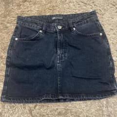 ZARA ダークデニム ミニスカート Mのサムネイル