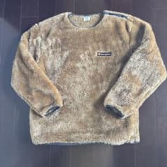 Champion フリース プルオーバー ベージュ LARGEのサムネイル