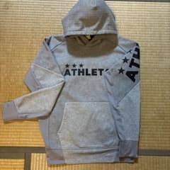 ATHLETA フード付きパーカー Mサイズ グレーのサムネイル