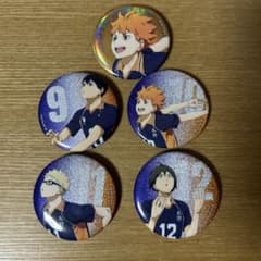 ハイキュー!! 缶バッジ 5個セットのサムネイル