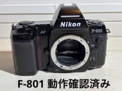 Nikon F-801 フィルム 一眼レフカメラ 動作確認済み - メルカリ