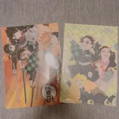鬼滅の刃　原作絵下敷き&クリアファイルのサムネイル