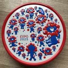 EXPO 2025 お菓子缶 大阪万博　ミャクミャク缶のサムネイル