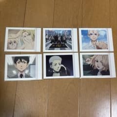 アニメキャラクター ポストカード 6枚セットのサムネイル