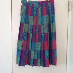 ロングスカート プリーツ レトロのサムネイル