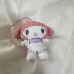 마이 멜로디 봉제 인형 스트랩 포함 약 15cm