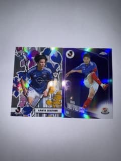 Topps Chrome J 리그 미야시 료칸토카이인 2장 세트