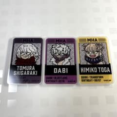 내 영웅 아카데미아 지로리 TD 아크릴 스티커 빌란 세트